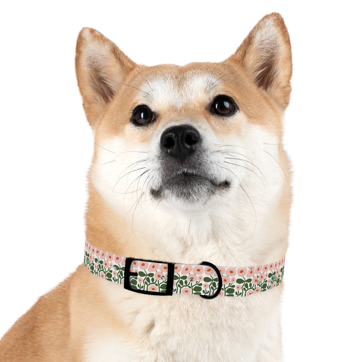 Pink Spring Floral Dog Collar