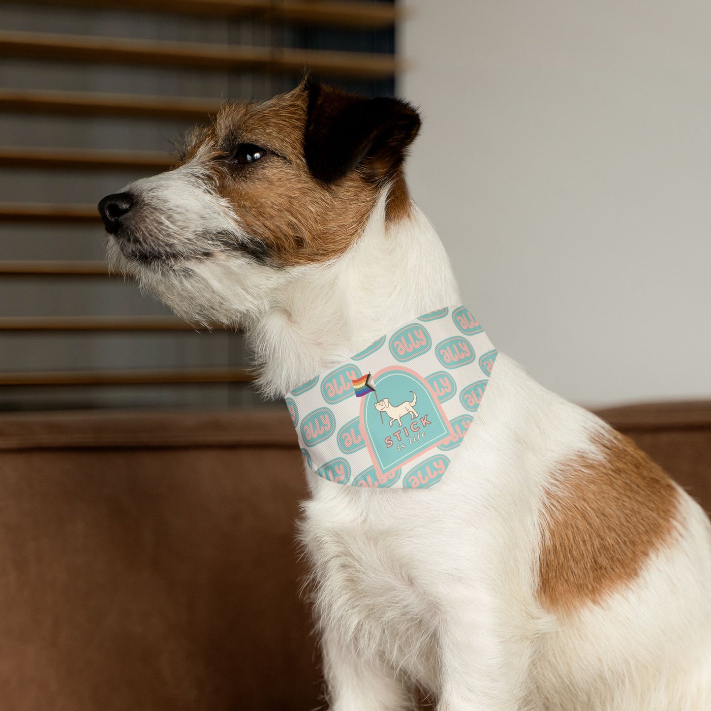 PRIDE Pet Bandana-Trans Ally