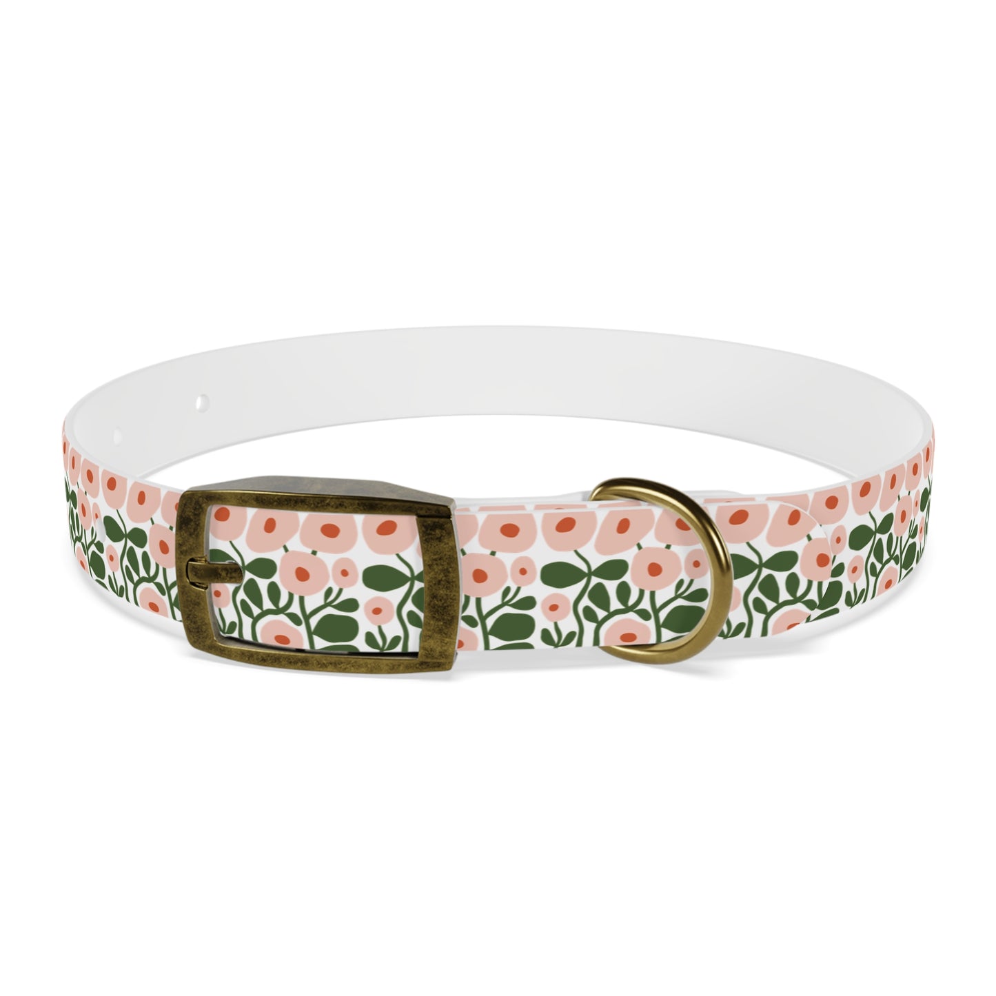 Pink Spring Floral Dog Collar