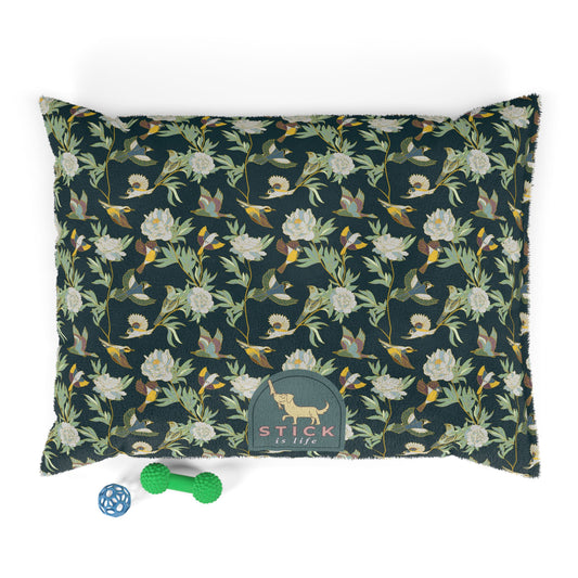 Vintage Birds Pet Bed
