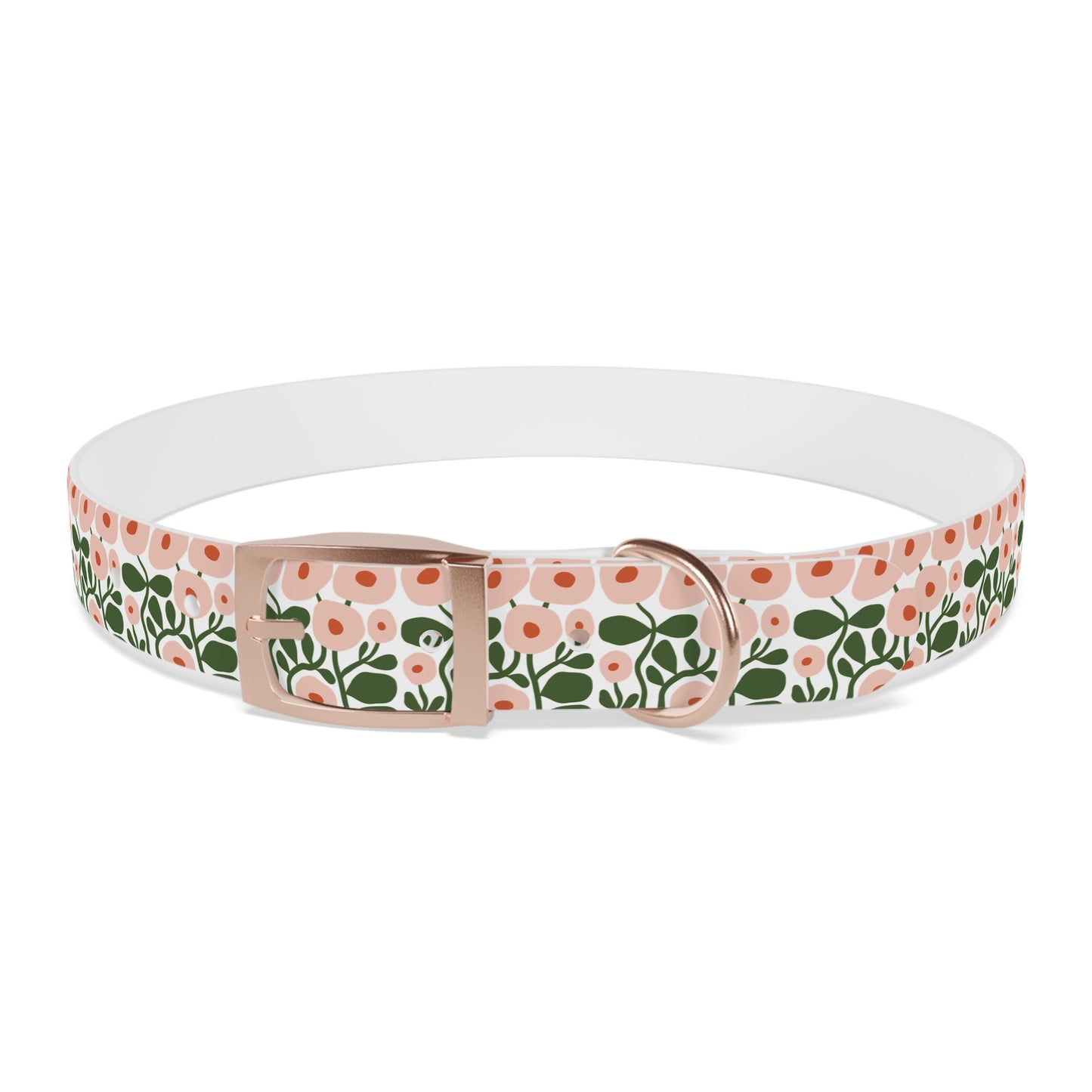 Pink Spring Floral Dog Collar