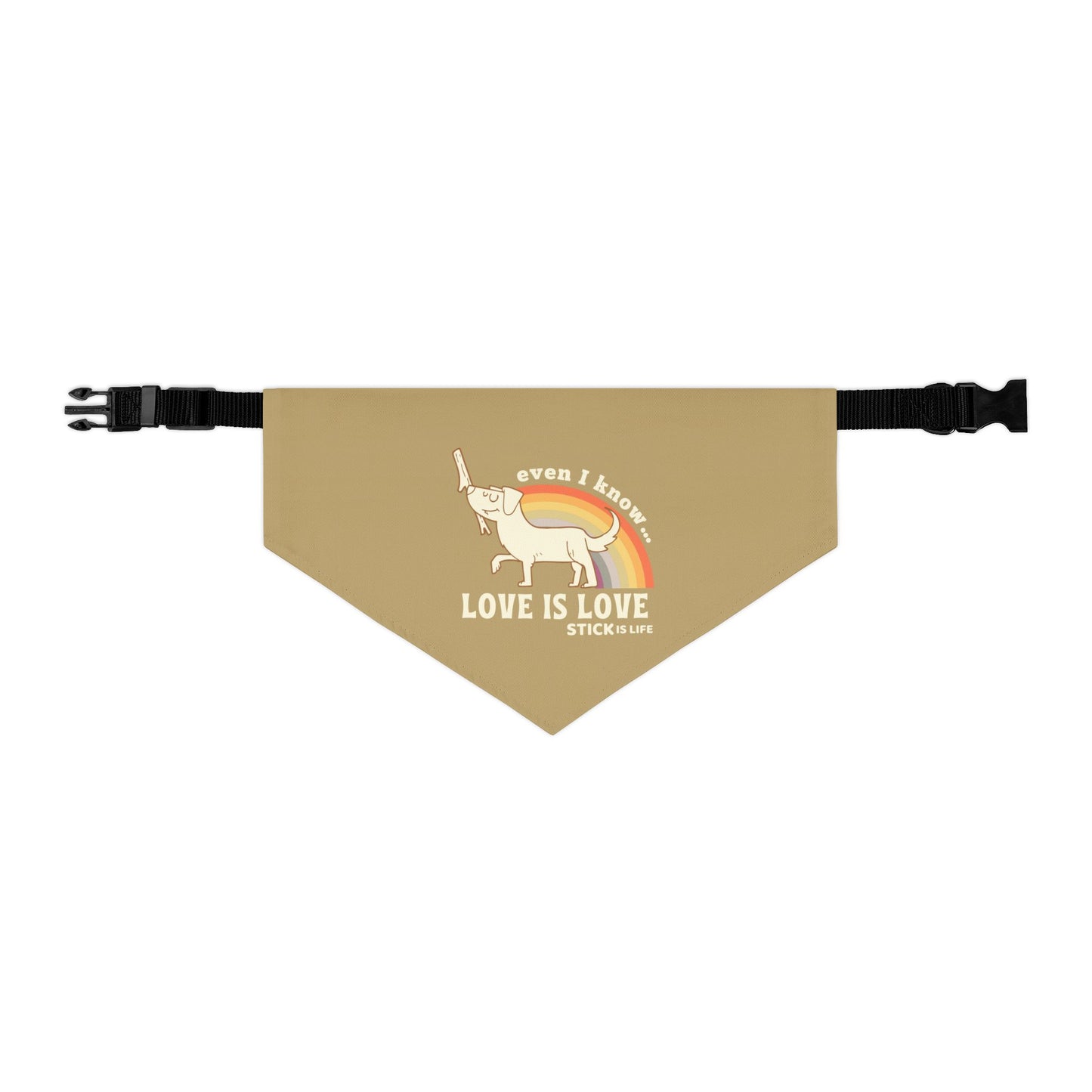 PRIDE Pet Bandana - Love is Love