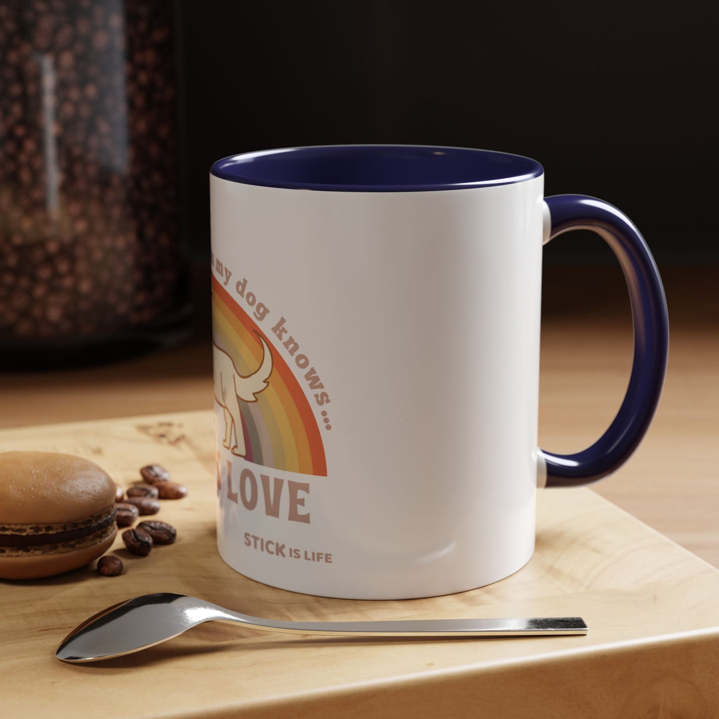PRIDE Dog Lover Coffee Mug - "Love is Love"