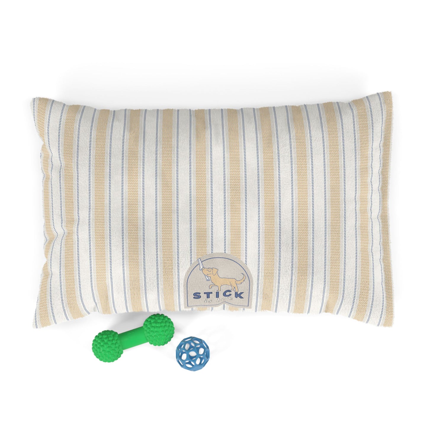 Vintage Stripe Pet Bed