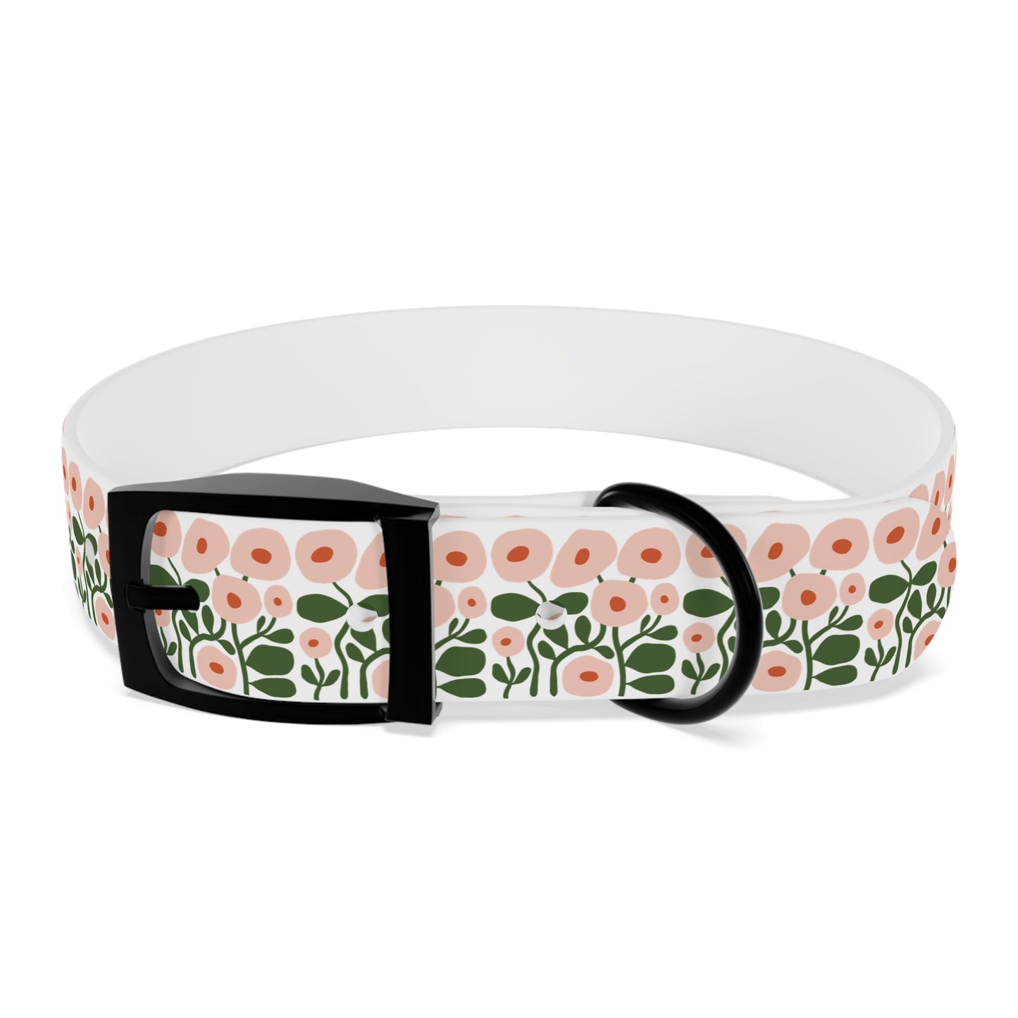 Pink Spring Floral Dog Collar