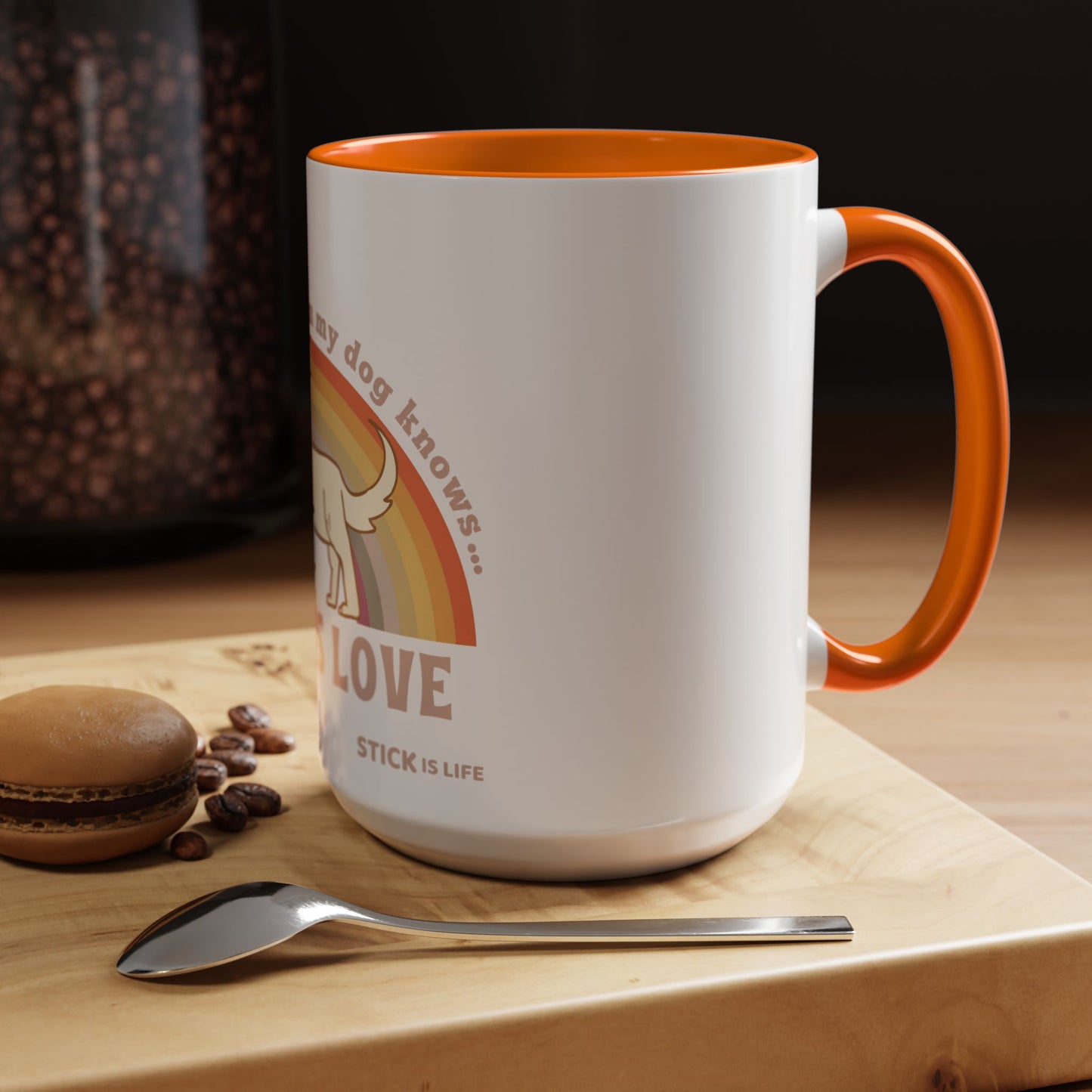PRIDE Dog Lover Coffee Mug - "Love is Love"