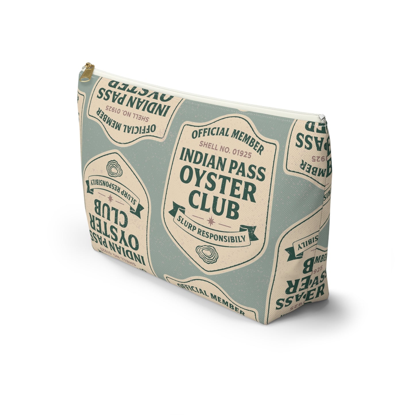 Oyster Club Accessory Pouch- Fisherman Core 'at the shore' Collection