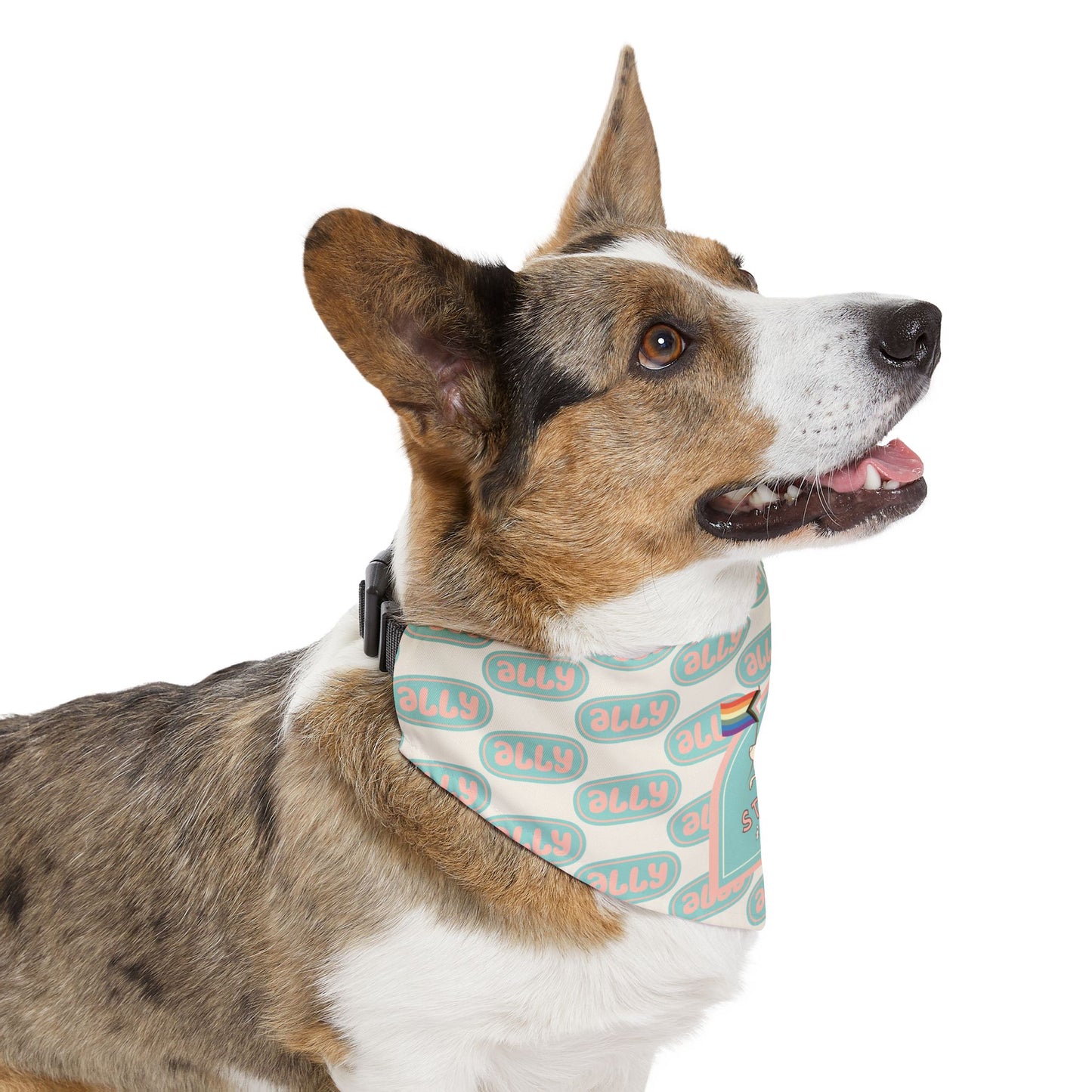 PRIDE Pet Bandana-Trans Ally
