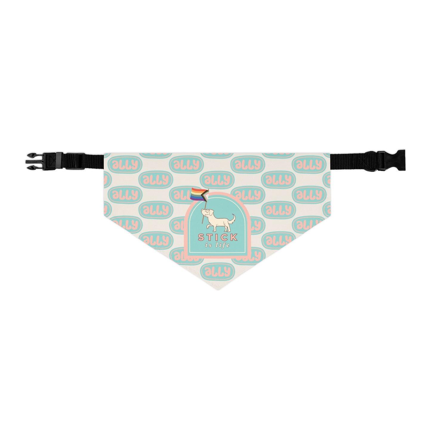 PRIDE Pet Bandana-Trans Ally