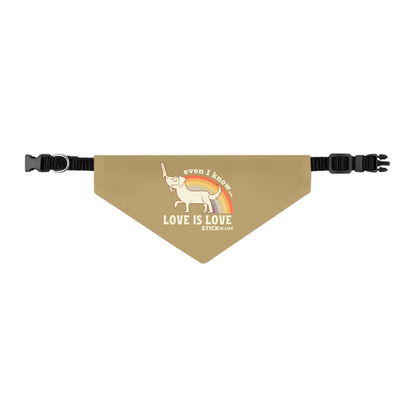 PRIDE Pet Bandana - Love is Love