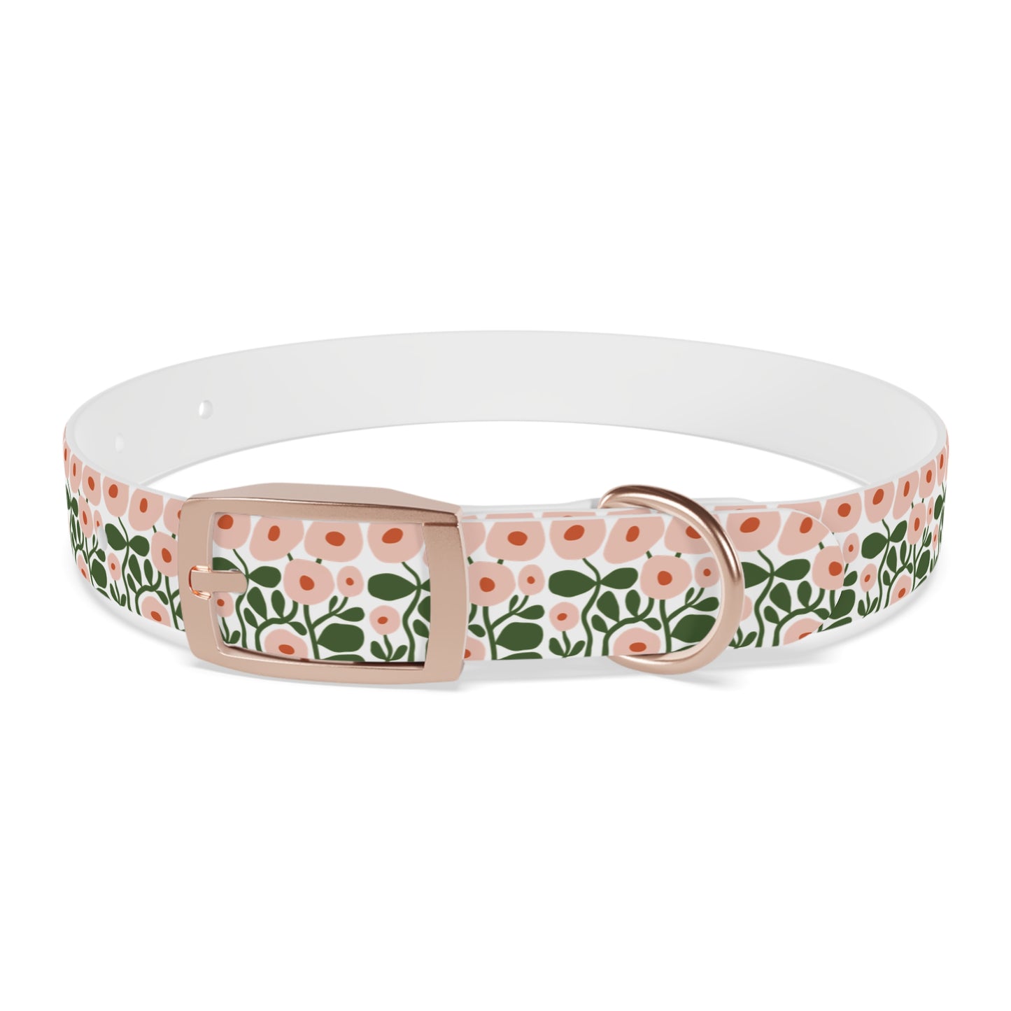 Pink Spring Floral Dog Collar