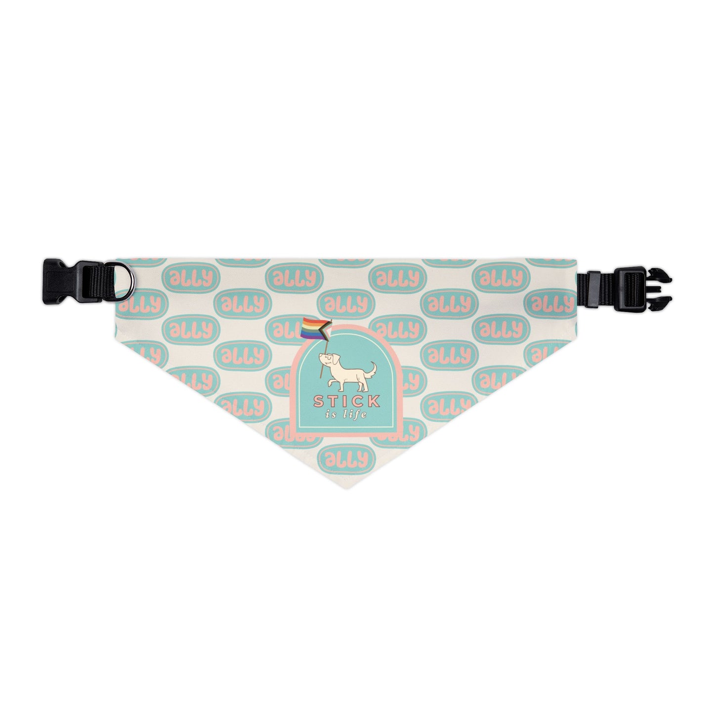 PRIDE Pet Bandana-Trans Ally