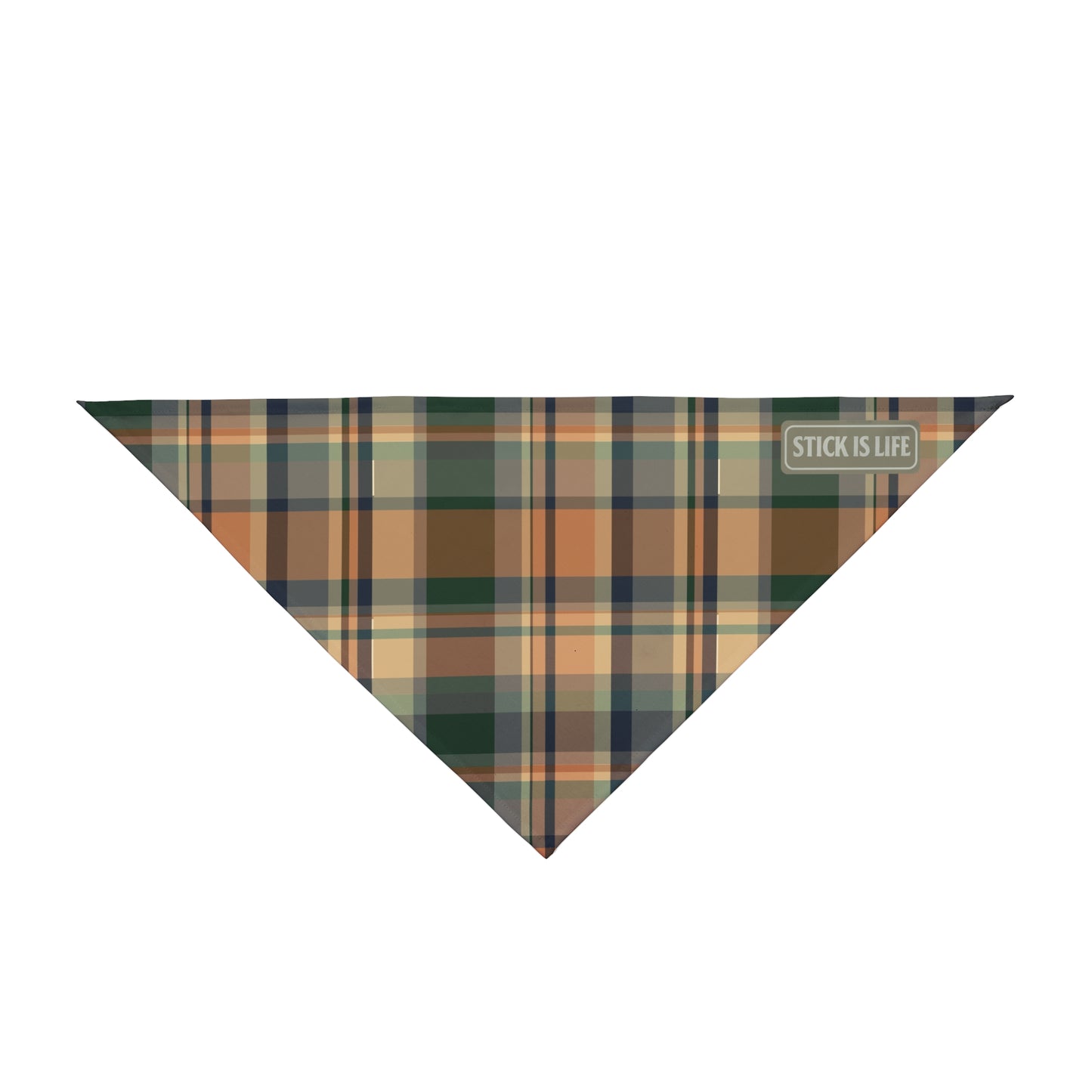 Plaid Fall Pet Bandana